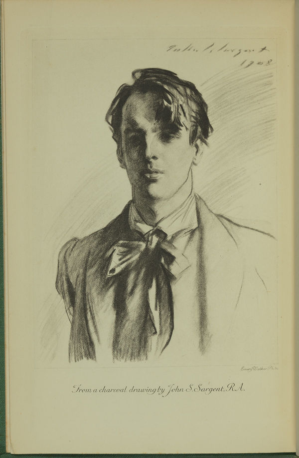 Selected Poems/ Yeats. Macmillan 1921 (Hesburgh Libraries)